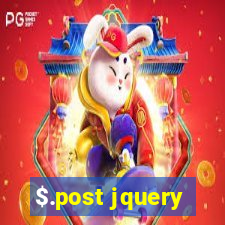 $.post jquery